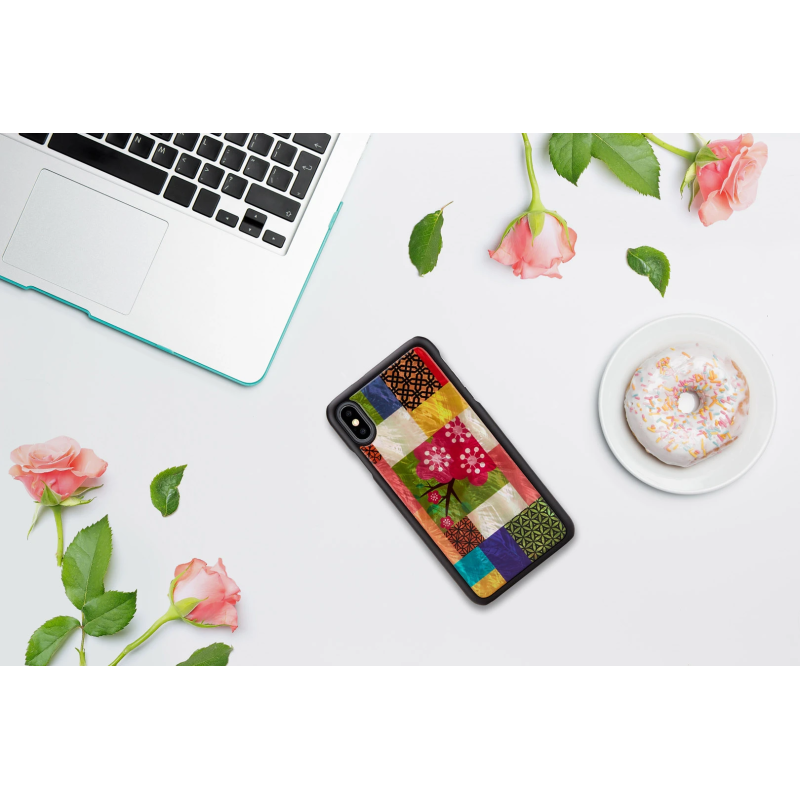 iKins SmartPhone case iPhone XS Max cherry blossom black