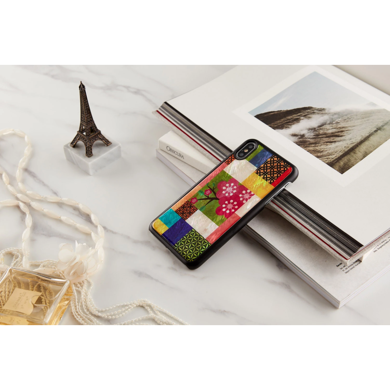 iKins SmartPhone case iPhone XS Max cherry blossom black