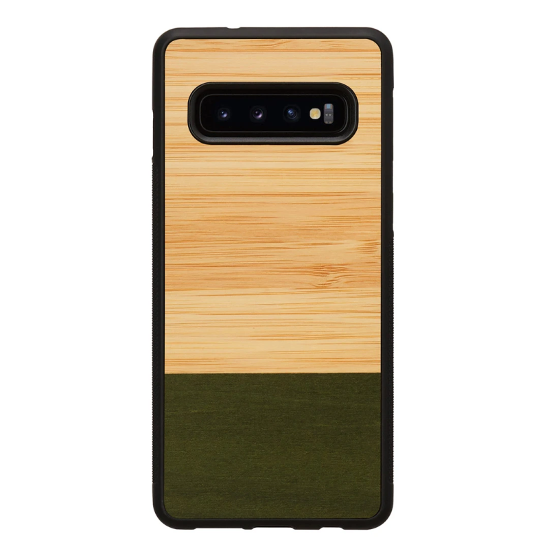 MAN&WOOD SmartPhone case Galaxy S10 bamboo forest black