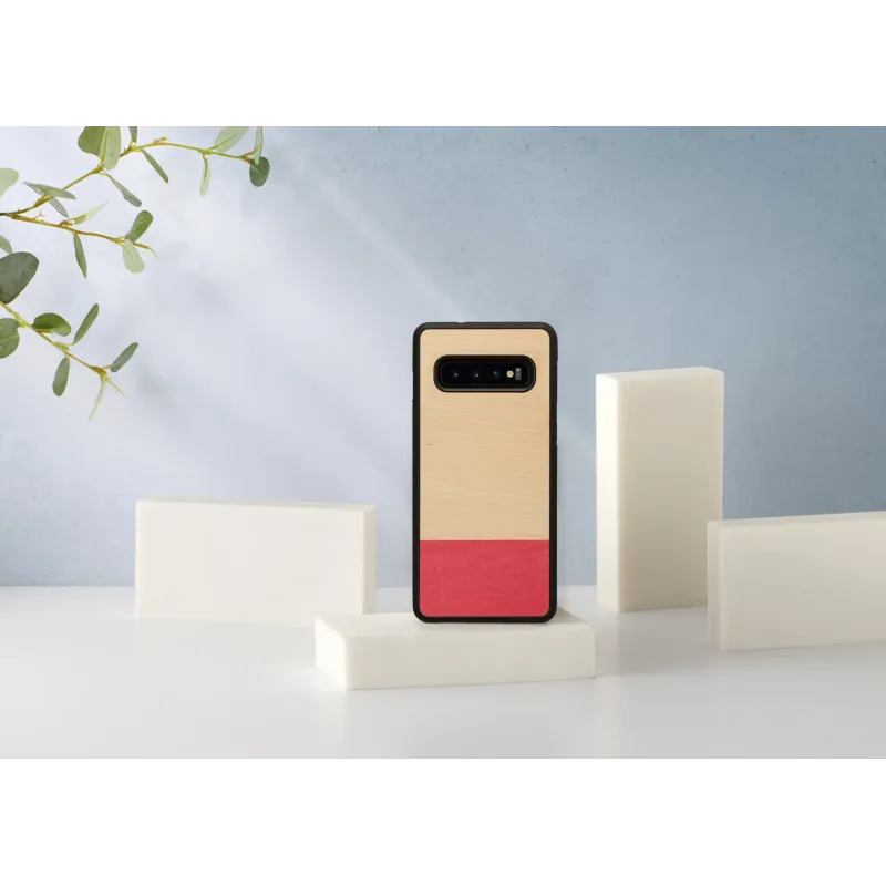 MAN&WOOD SmartPhone case Galaxy S10 miss match black