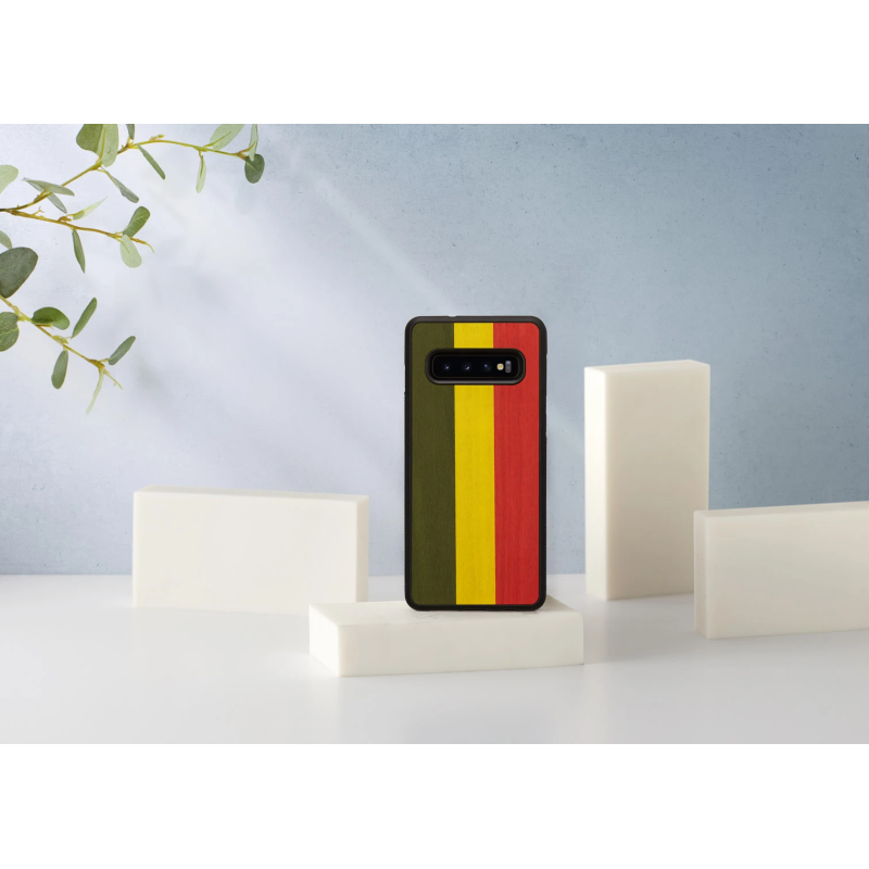 MAN&WOOD SmartPhone case Galaxy S10 reggae black