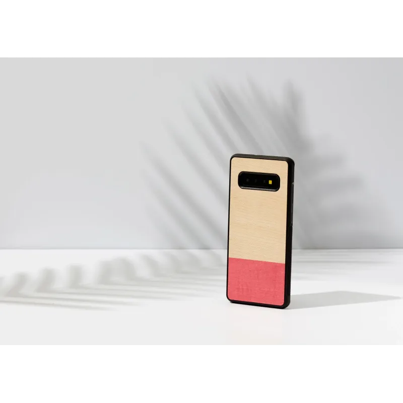 MAN&WOOD SmartPhone case Galaxy S10 Plus miss match black
