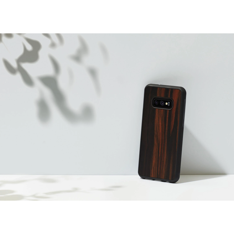 MAN&WOOD SmartPhone case Galaxy S10e ebony black