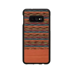 MAN&WOOD SmartPhone case Galaxy S10e browny check black