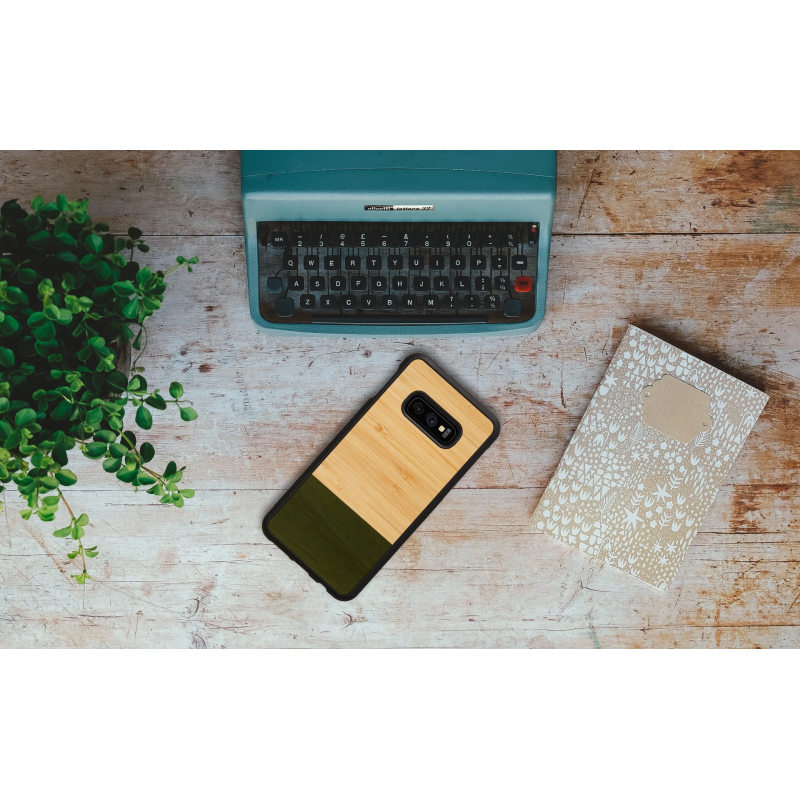 MAN&WOOD SmartPhone case Galaxy S10e bamboo forest black