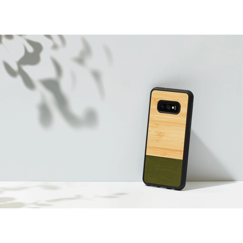 MAN&WOOD SmartPhone case Galaxy S10e bamboo forest black