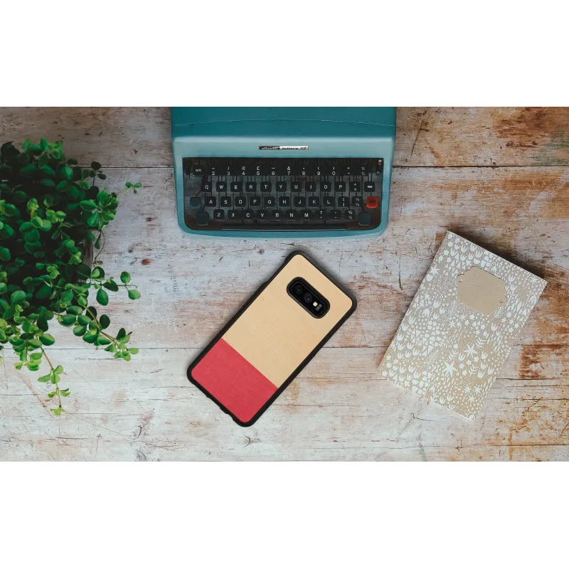 MAN&WOOD SmartPhone case Galaxy S10e miss match black