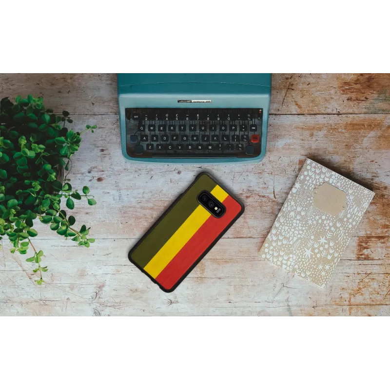 MAN&WOOD SmartPhone case Galaxy S10e reggae black