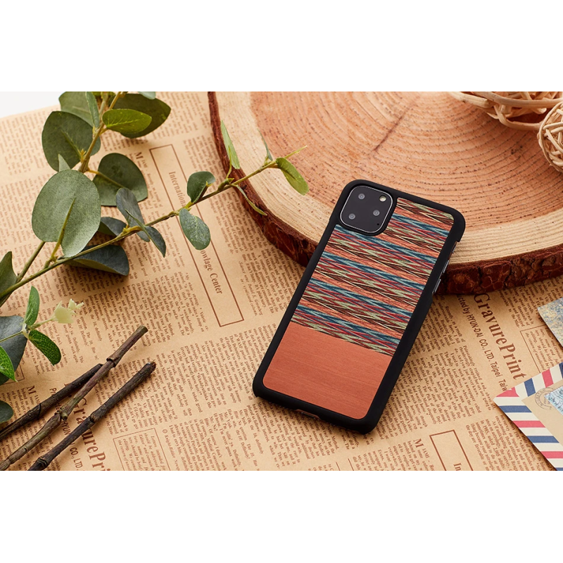 MAN&WOOD SmartPhone case iPhone 11 Pro browny check black