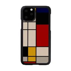 MAN&WOOD SmartPhone case iPhone 11 Pro mondrian wood black