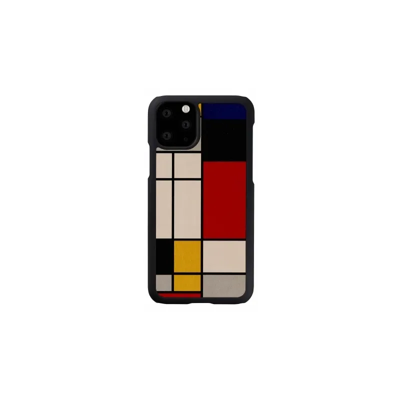 MAN&WOOD SmartPhone case iPhone 11 Pro mondrian wood black