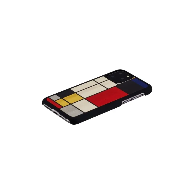 MAN&WOOD SmartPhone case iPhone 11 Pro mondrian wood black