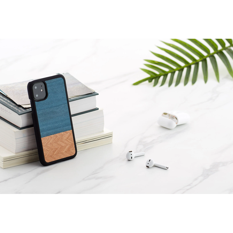 MAN&WOOD SmartPhone case iPhone 11 denim black