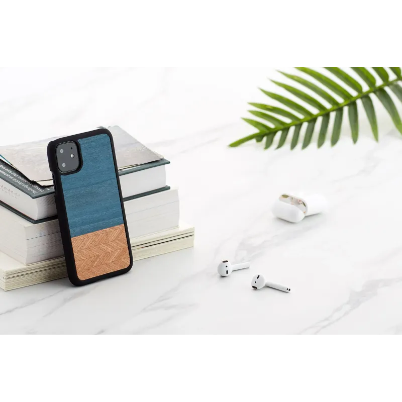 MAN&WOOD SmartPhone case iPhone 11 denim black