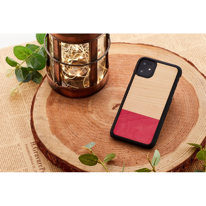 MAN&WOOD SmartPhone case iPhone 11 miss match black