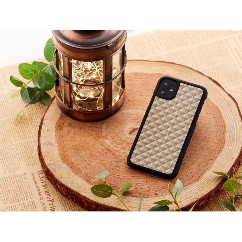 MAN&WOOD SmartPhone case iPhone 11 armor black