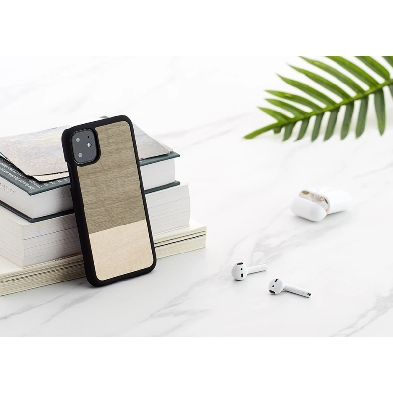 MAN&WOOD SmartPhone case iPhone 11 einstein black