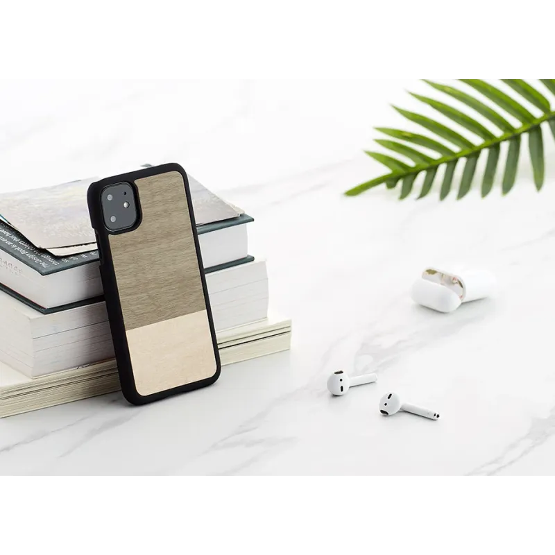 MAN&WOOD SmartPhone case iPhone 11 einstein black
