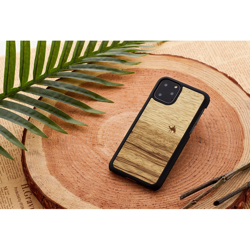 MAN&WOOD SmartPhone case iPhone 11 Pro Max terra black