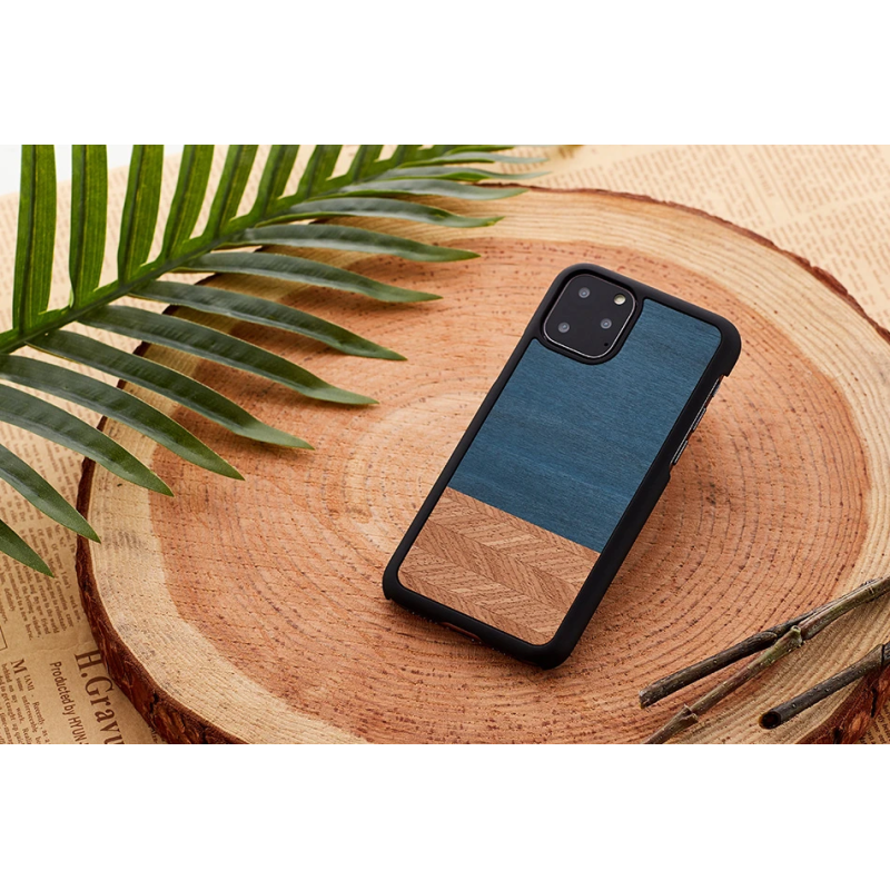 MAN&WOOD SmartPhone case iPhone 11 Pro Max denim black