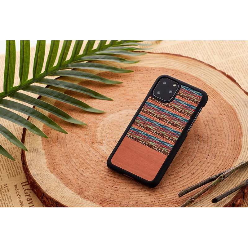 MAN&WOOD SmartPhone case iPhone 11 Pro Max browny check black