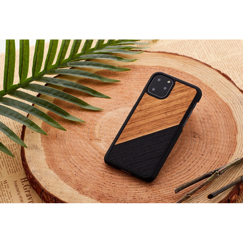 MAN&WOOD SmartPhone case iPhone 11 Pro Max western black