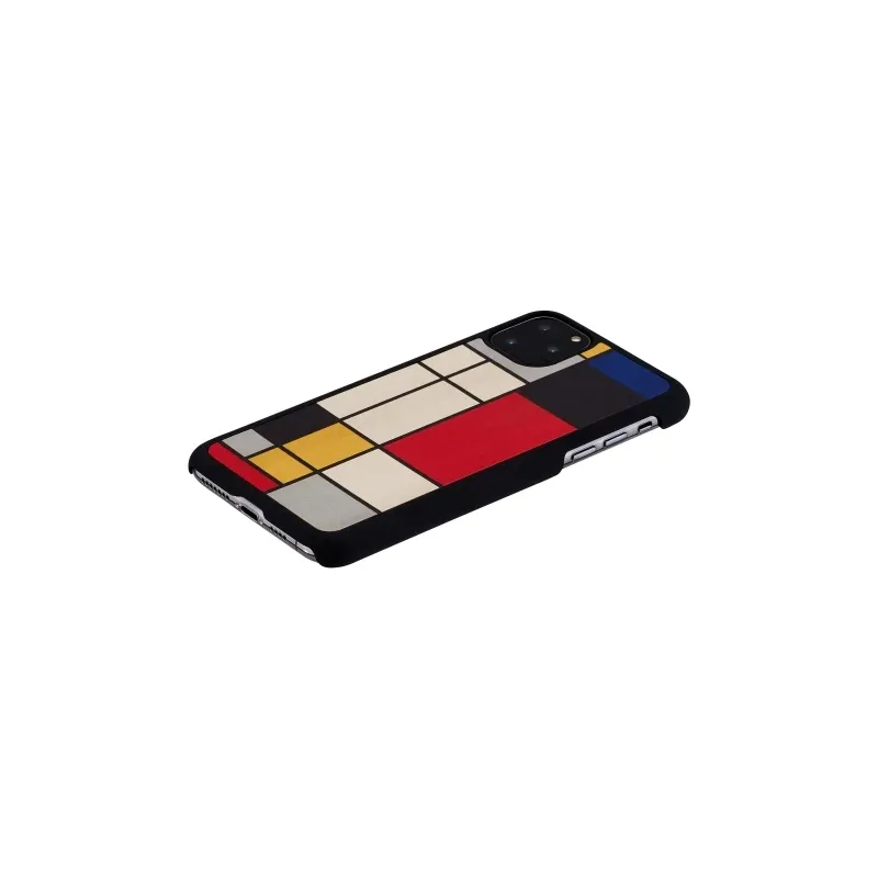 MAN&WOOD SmartPhone case iPhone 11 Pro Max mondrian wood black