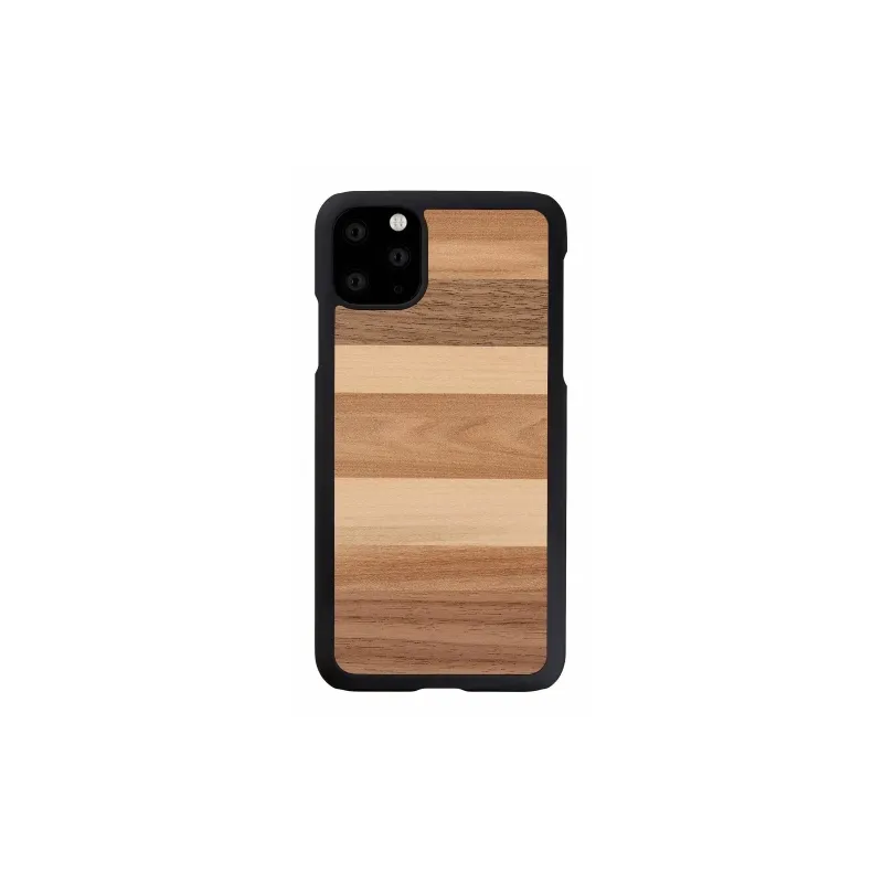MAN&WOOD SmartPhone case iPhone 11 Pro Max sabbia black