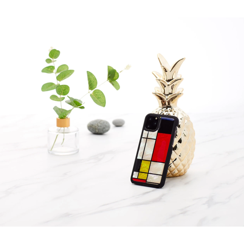 iKins SmartPhone case iPhone 11 Pro mondrian black