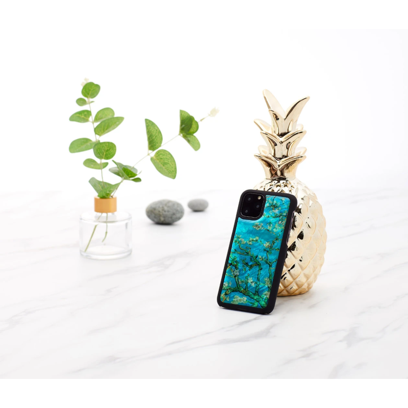 iKins SmartPhone case iPhone 11 Pro almond blossom black