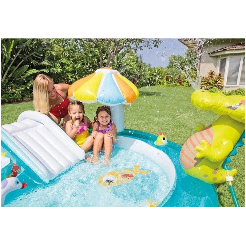 Spēļu laukums piepūšam 57165np 201x170cm