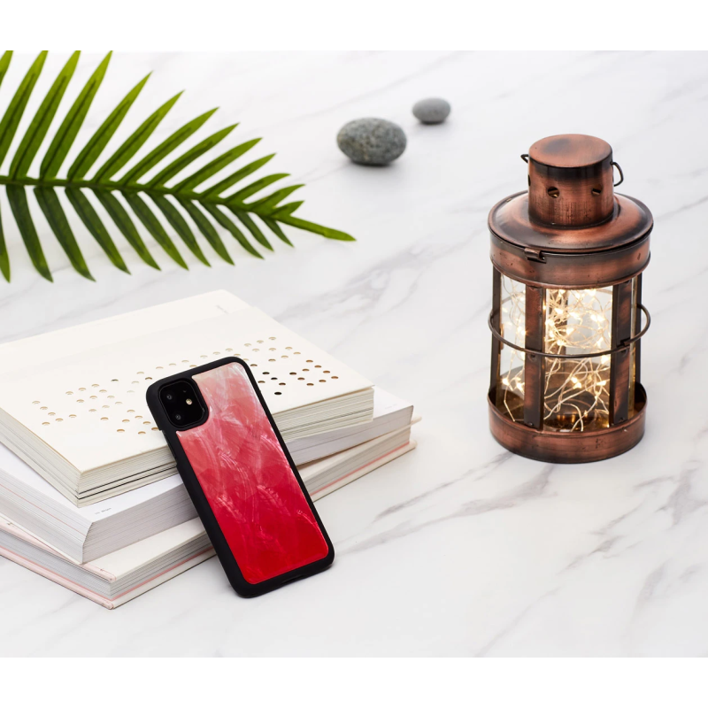 iKins SmartPhone case iPhone 11 pink lake black