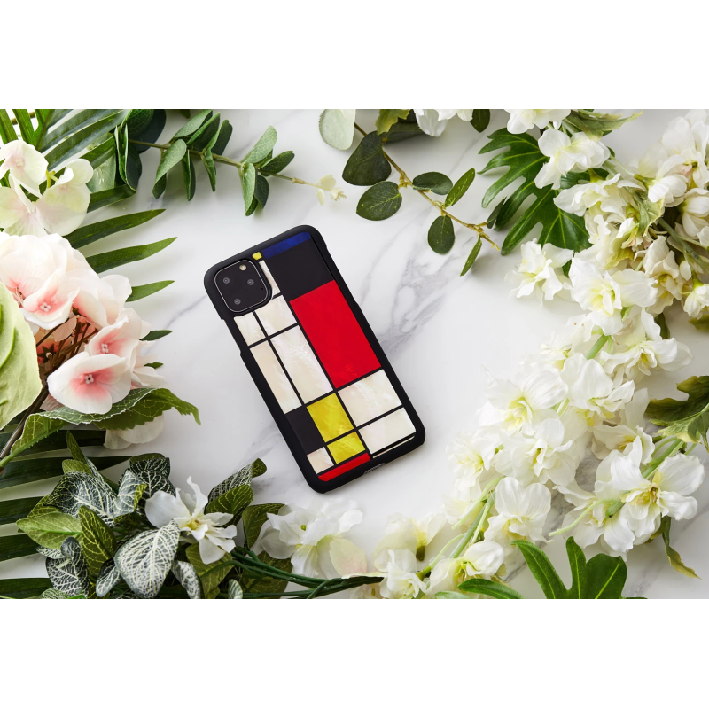 iKins SmartPhone case iPhone 11 Pro Max mondrian black