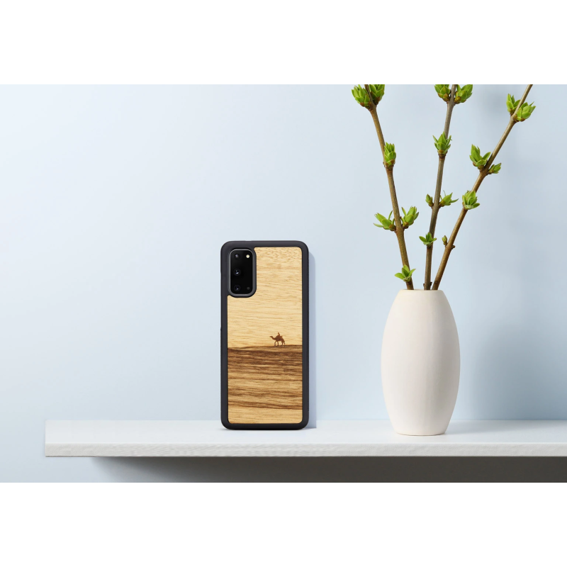 MAN&WOOD case for Galaxy S20 terra black