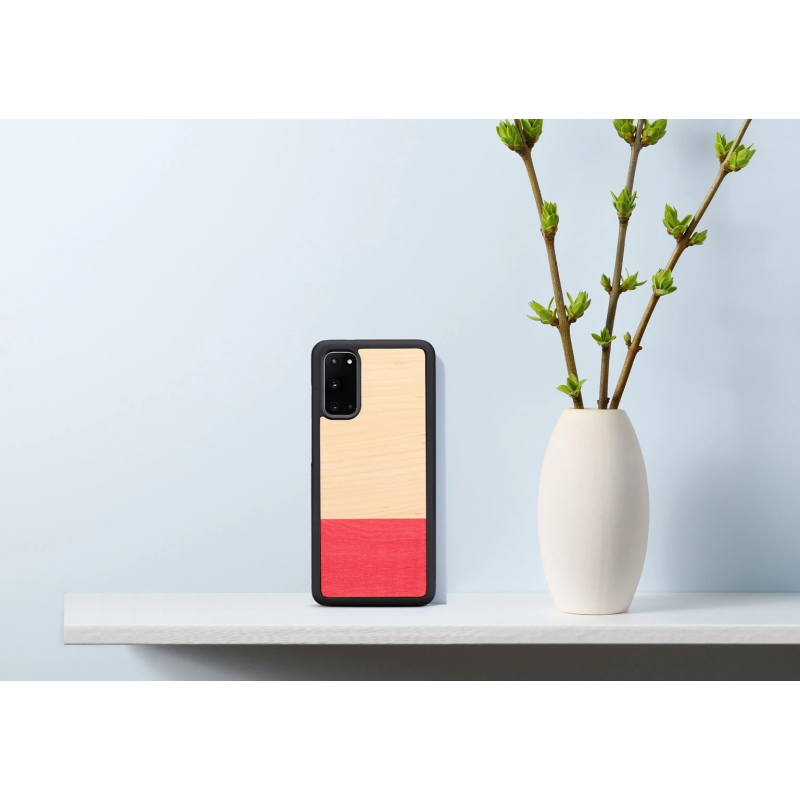 MAN&WOOD case for Galaxy S20 miss match black