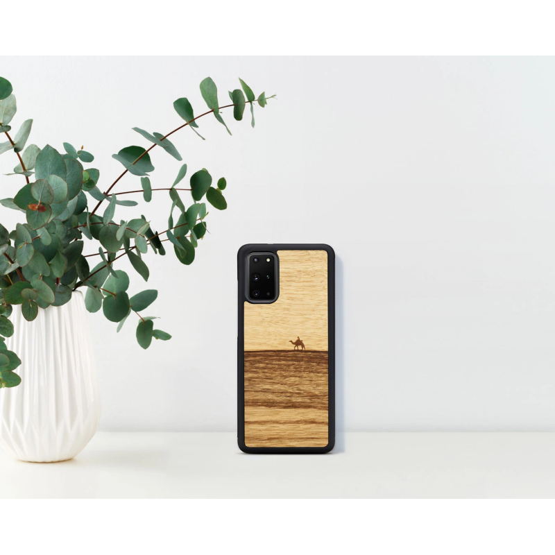 MAN&WOOD case for Galaxy S20+ terra black