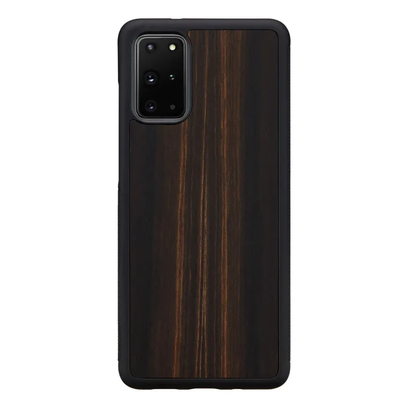 MAN&WOOD case for Galaxy S20+ ebony black