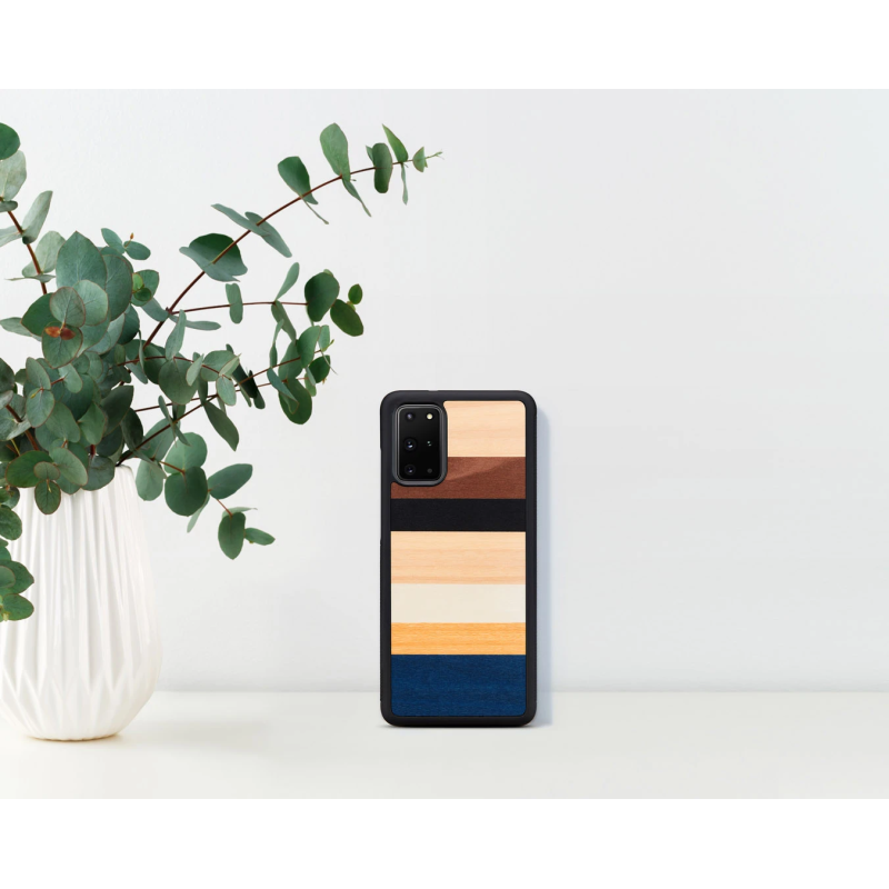 MAN&WOOD case for Galaxy S20+ province black