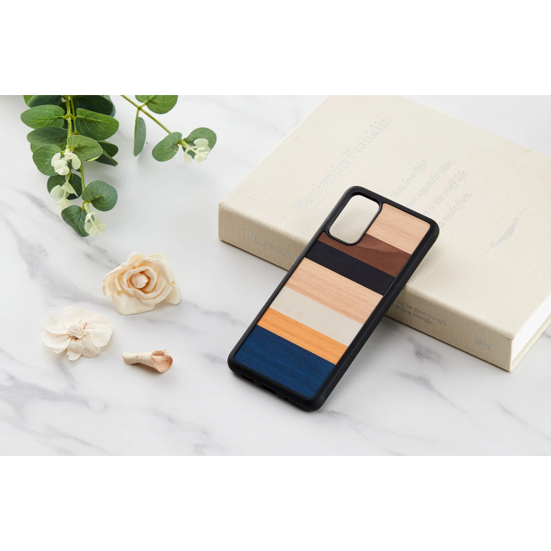 MAN&WOOD case for Galaxy S20+ province black