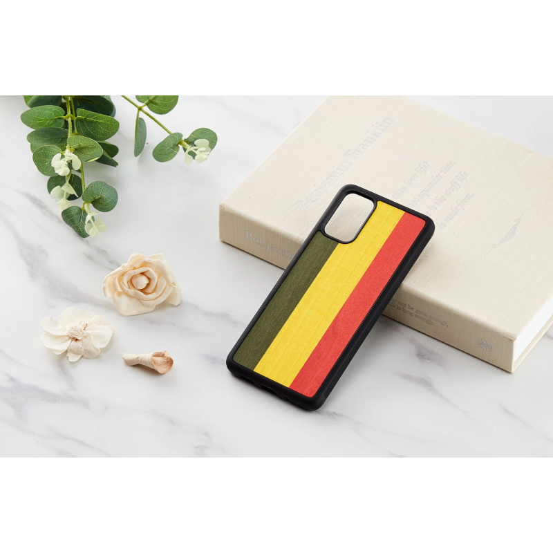 MAN&WOOD case for Galaxy S20+ reggae black
