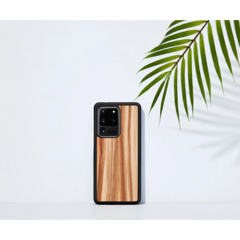 MAN&WOOD case for Galaxy S20 Ultra cappuccino black