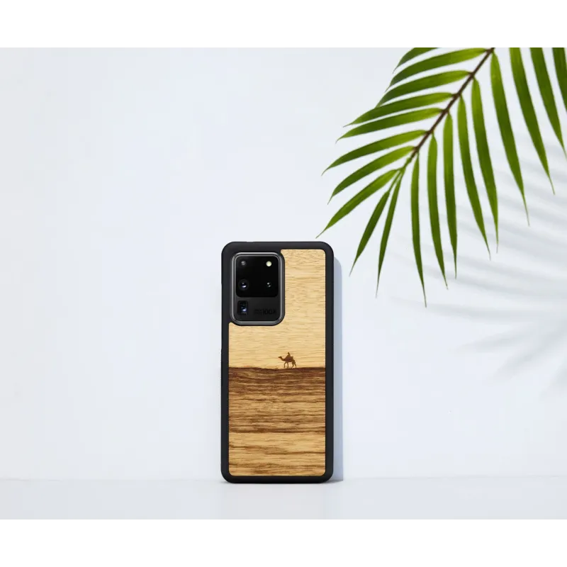 MAN&WOOD case for Galaxy S20 Ultra terra black