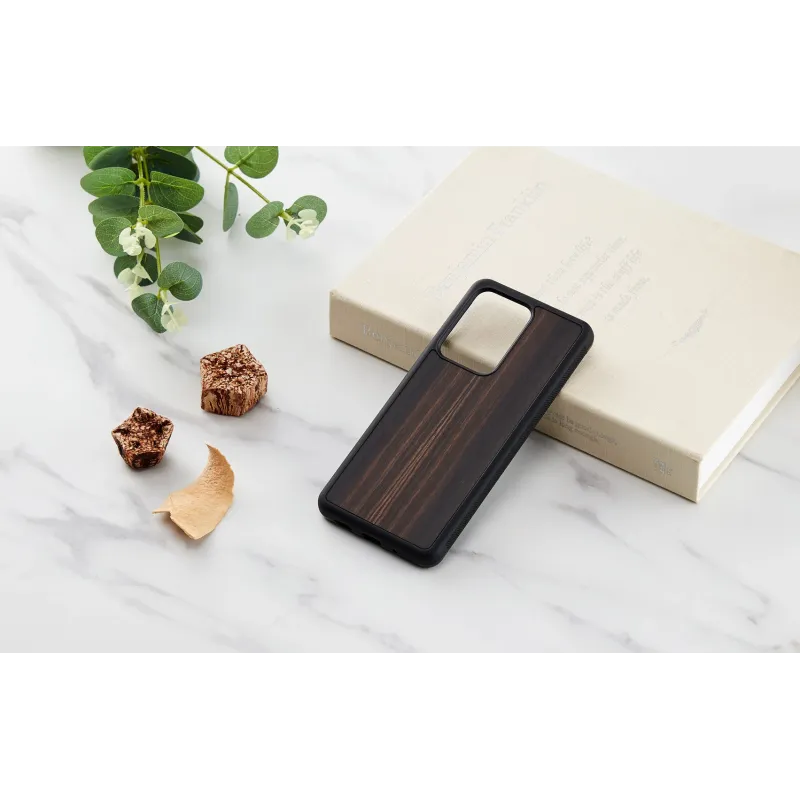 MAN&WOOD case for Galaxy S20 Ultra ebony black