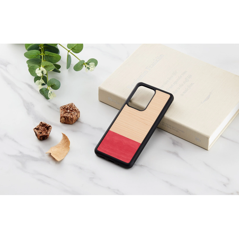 MAN&WOOD case for Galaxy S20 Ultra miss match black