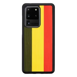 MAN&WOOD case for Galaxy S20 Ultra reggae black