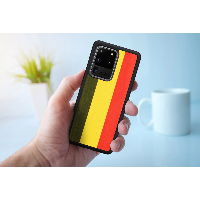 MAN&WOOD case for Galaxy S20 Ultra reggae black