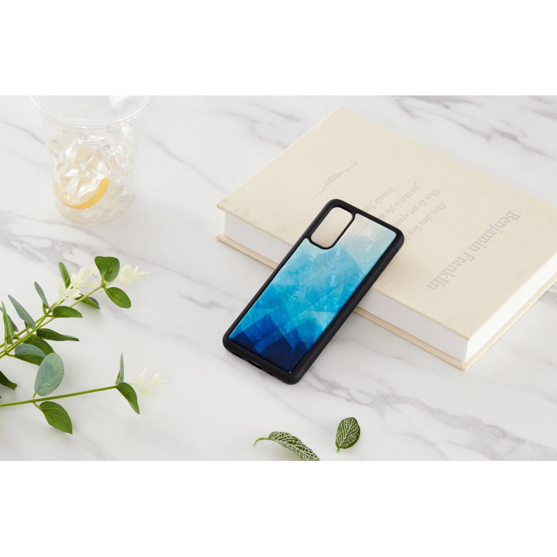 iKins case for Samsung Galaxy S20 blue lake black