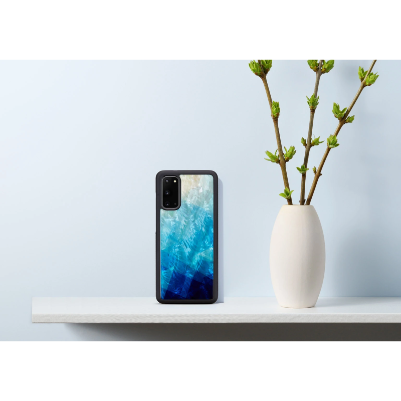 iKins case for Samsung Galaxy S20 blue lake black