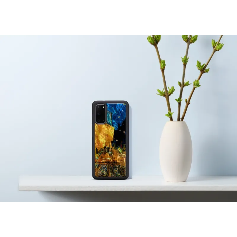 iKins case for Samsung Galaxy S20 cafe terrace black