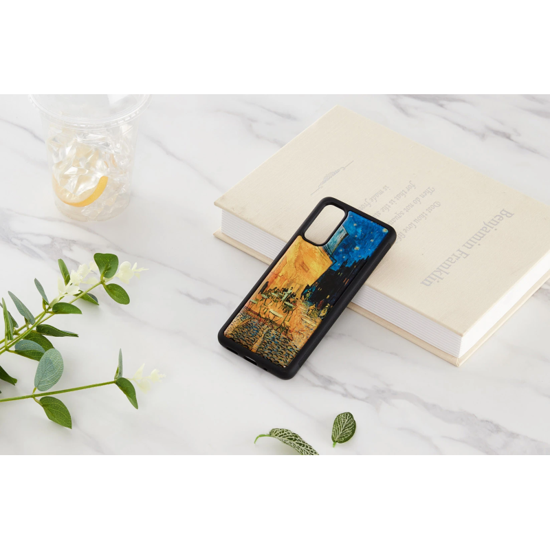 iKins case for Samsung Galaxy S20 cafe terrace black